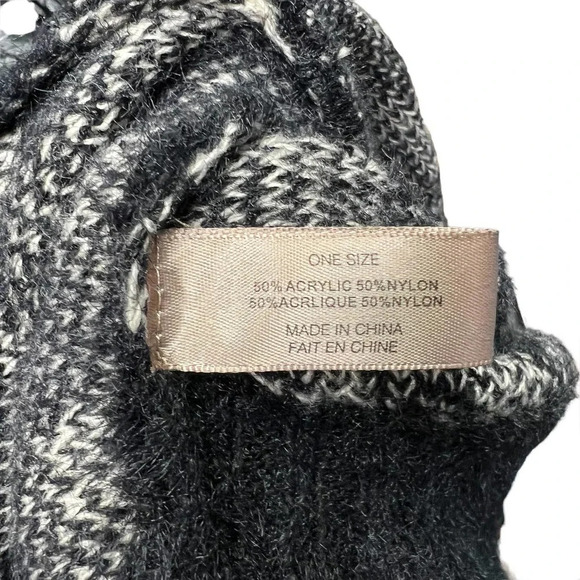 Anthropologie Akemi + Kin Louise Sweater Cardigan Leopard Print Black One Size - Picture 12 of 12